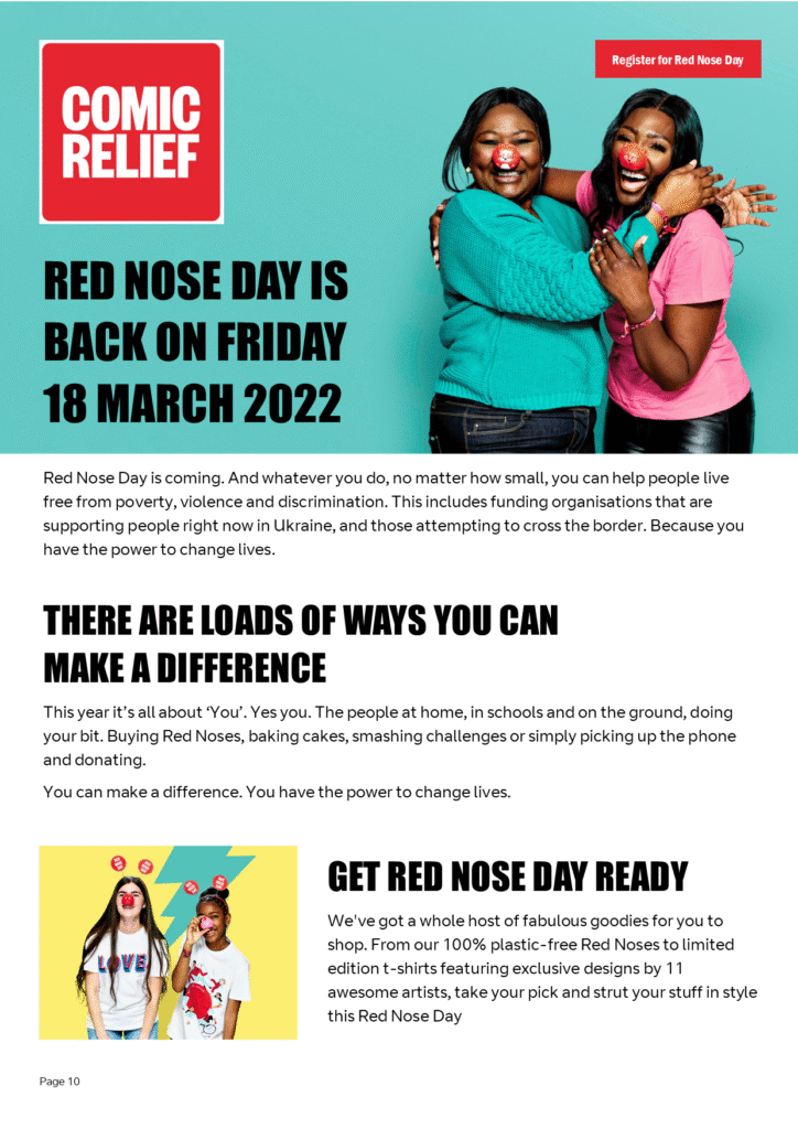 red nose day